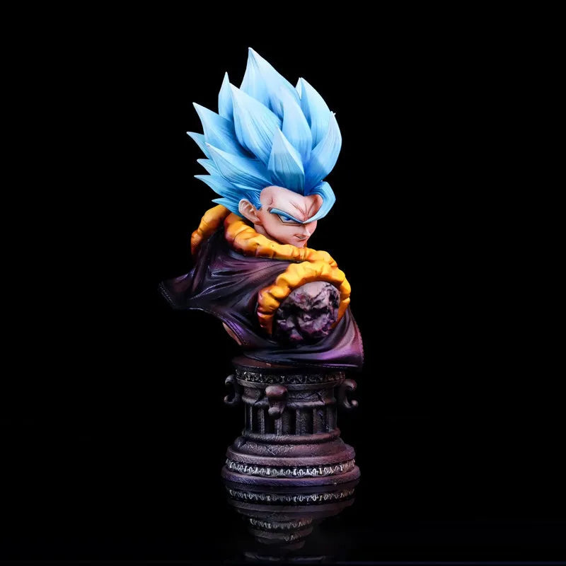 Figurine Dragon Ball - Gogeta Super Saiyan levant une boule d'énergie