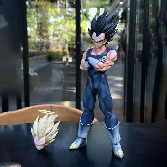 Figurine Dragon Ball - Vegeta aux bras croisés et tête interchangeable