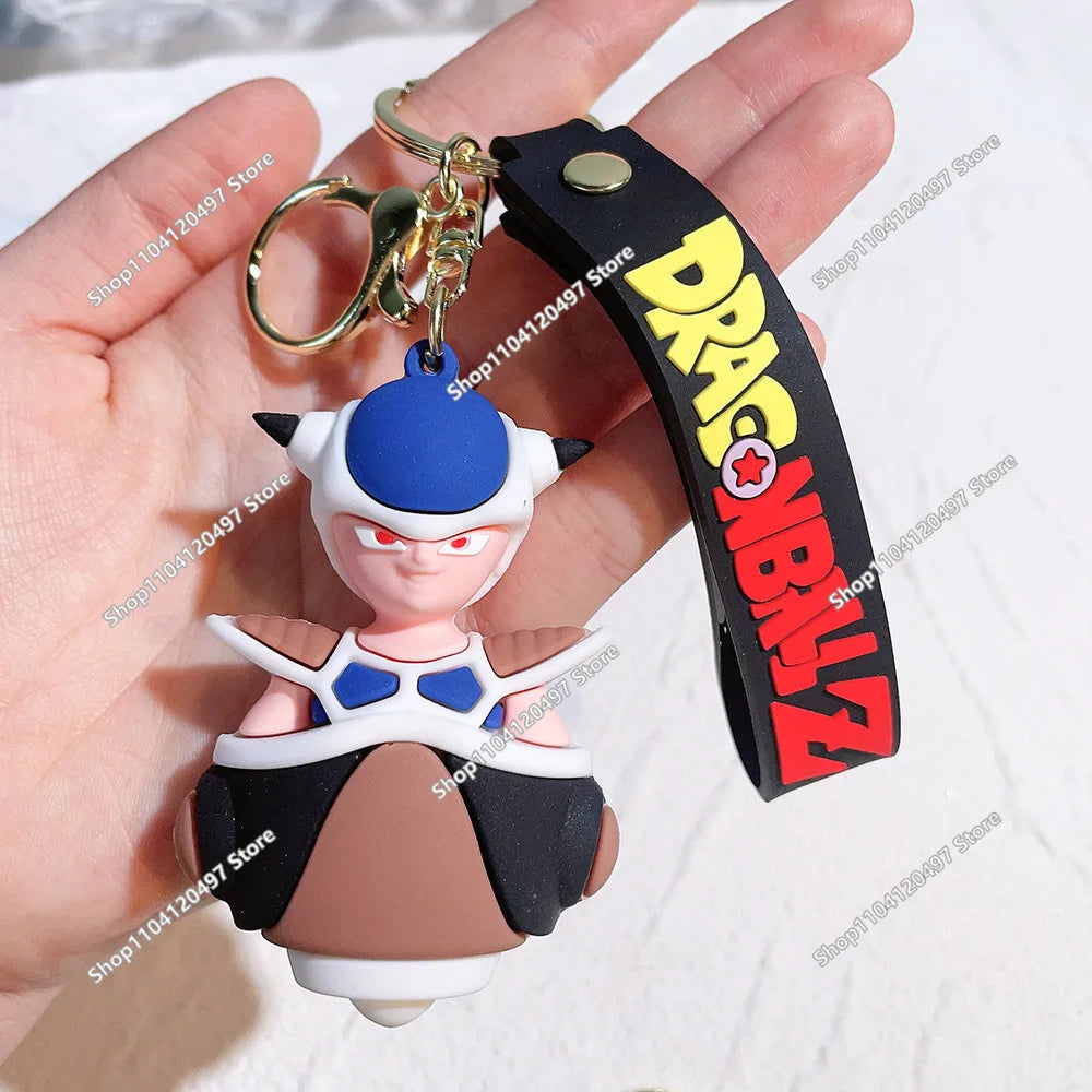 Dragon Ball Chibi Schlüsselanhänger Frieza erste Form im Stuhl