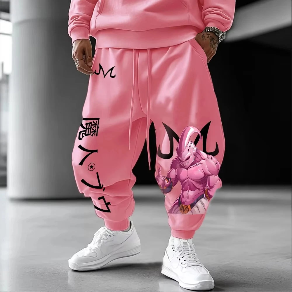 Black Dragon Ball Jogging Hose - Broly und Green Aura