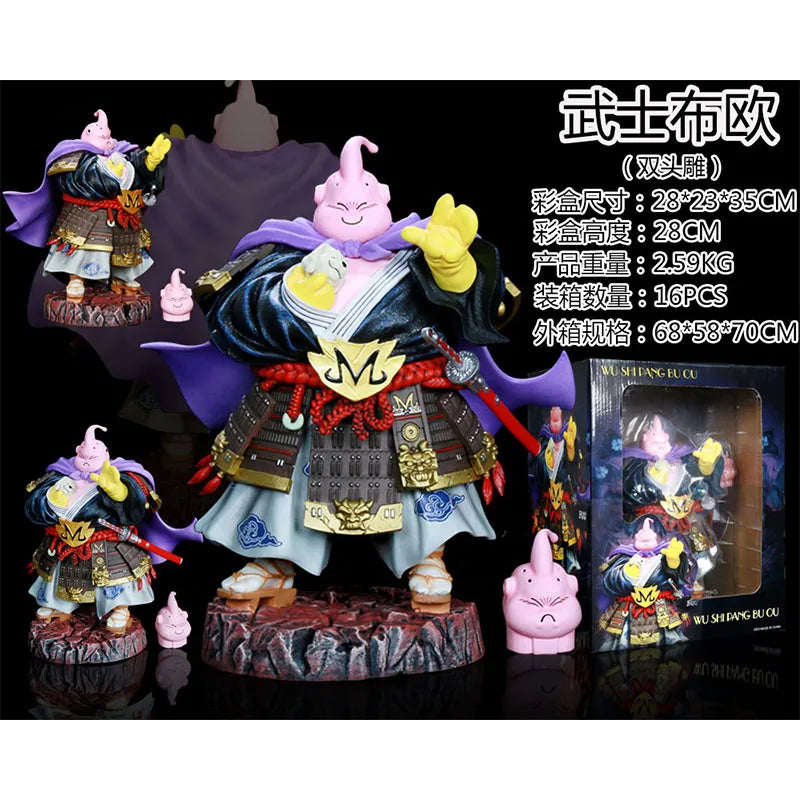 Figura de samurái de Dragon Ball - Goku, Vegeta y Black Goku Rosé