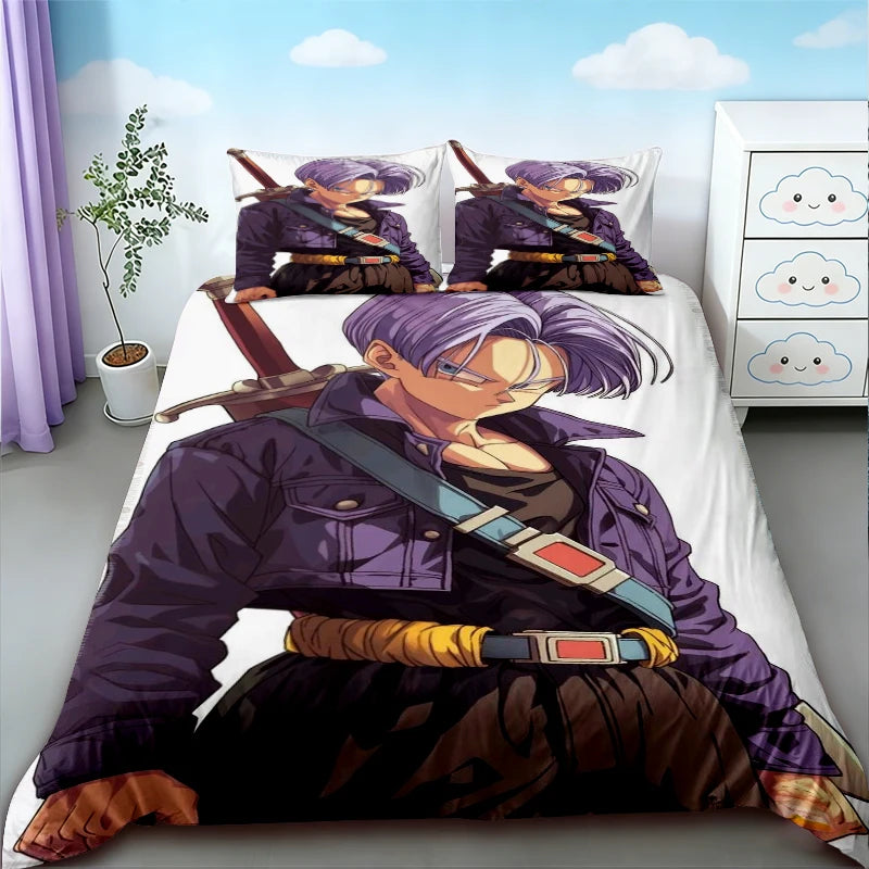 Dragon Ball quilt cover - Trunks of the future and its sword