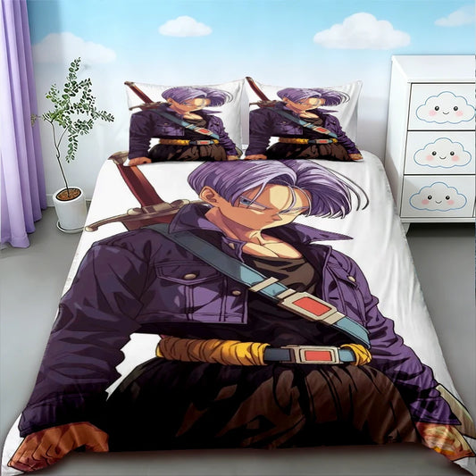 Dragon Ball quilt cover - Trunks van de toekomst en zijn zwaard