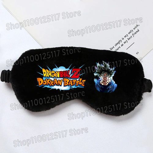 Antifaz para dormir negro Dragon Ball - Goku Ultra Instinct Dokkan Battle