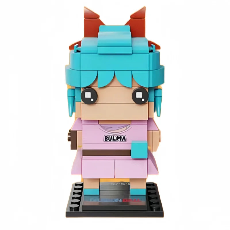 Bloques de construcción Dragon Ball - Goku niño y sus amigos chibi