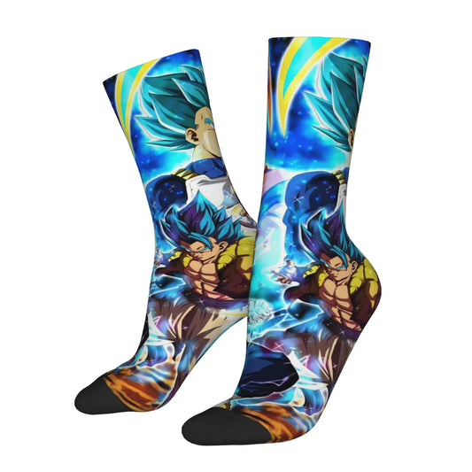 Chaussettes bleues Dragon Ball - Gogeta Super Saiyan Blue