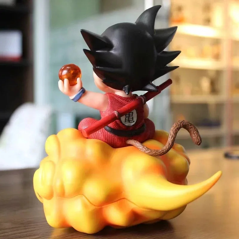Dragon Ball figurine - Goku child sitting on magic cloud