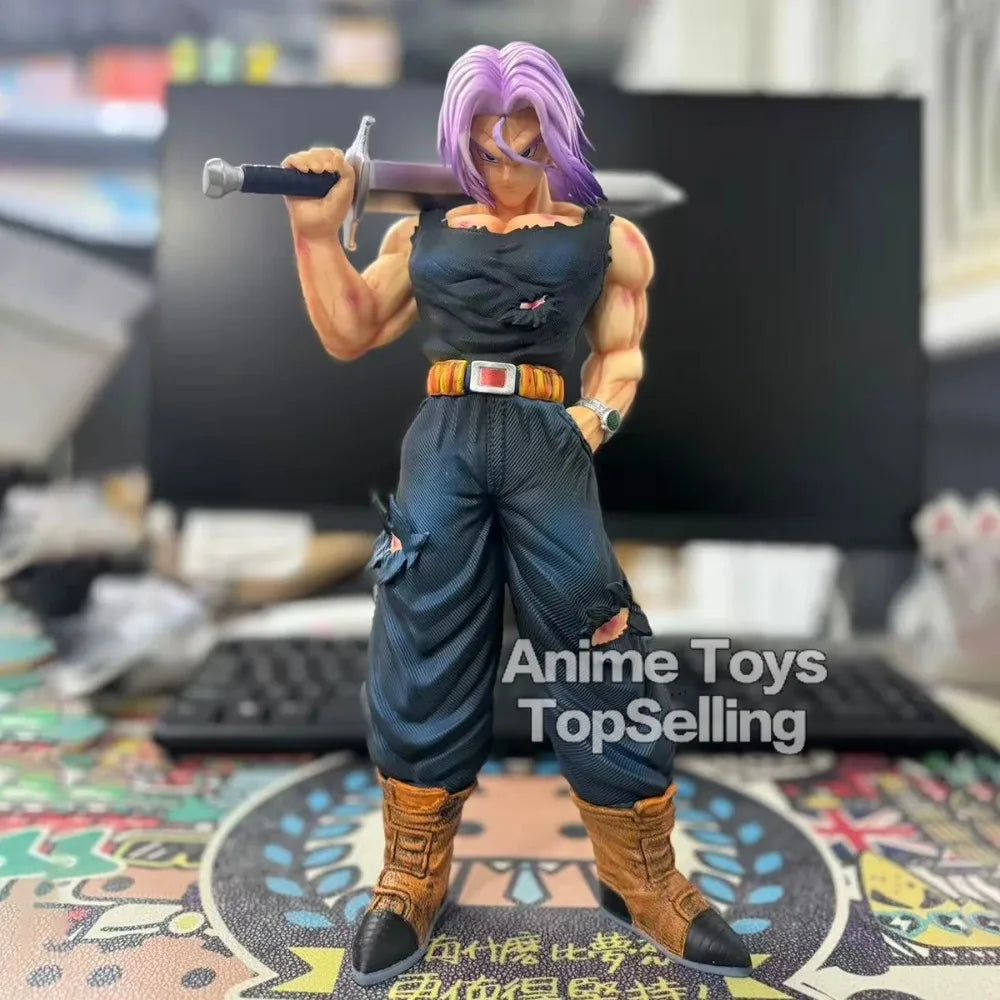 Figurine Dragon Ball - Trunks avec épée sur l'épaule