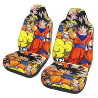 Goku and manga scenes