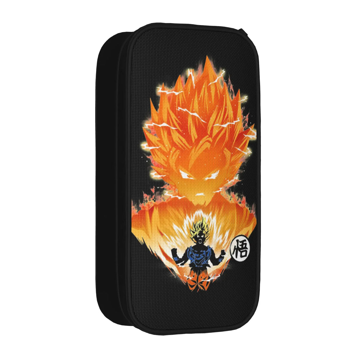 Estuche negro Dragon Ball - Vegeta Blue con el brazo extendido