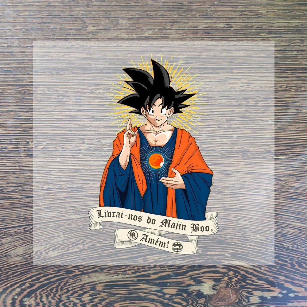Transfert thermocollant - Goku et les héros de Dragon Ball Z