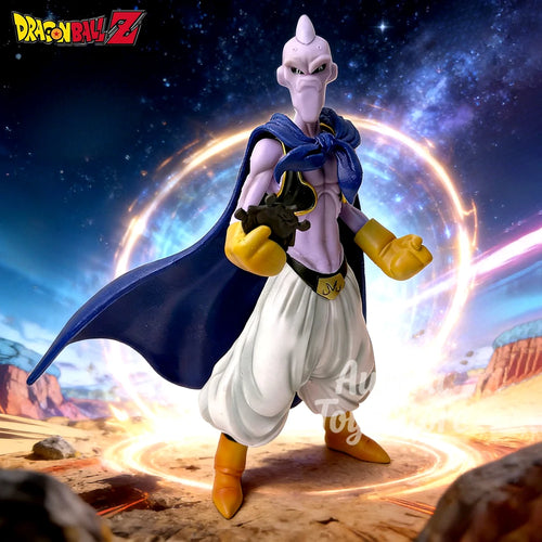Statuetta Dragon Ball - Super Buu con tenuta di Gotenks