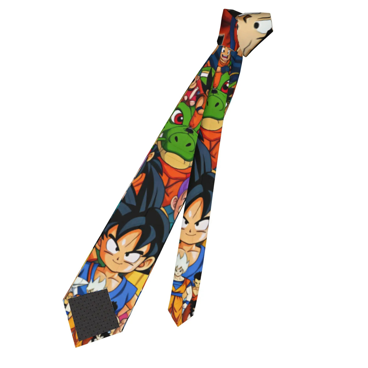 Cravatta gialla Dragon Ball - Goku bambino e stelle