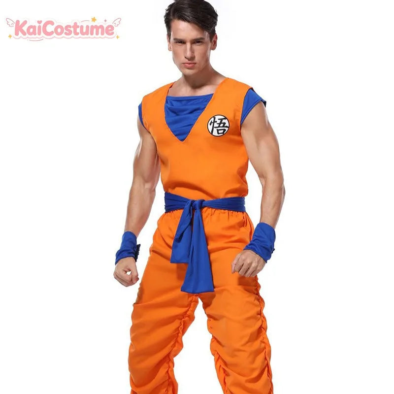 Déguisement Dragon Ball - Goku en tenue orange et bleue