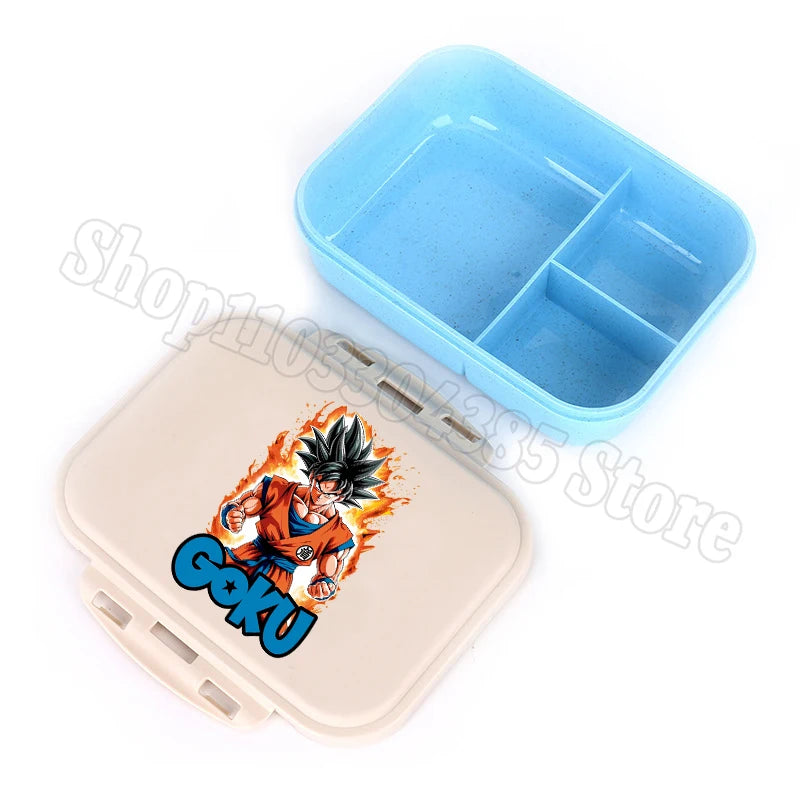 Blue Dragon Ball compartmentalized snack box - Goku in attack