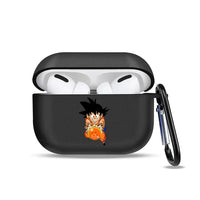 Kind Goku hält eine Kristallkugel