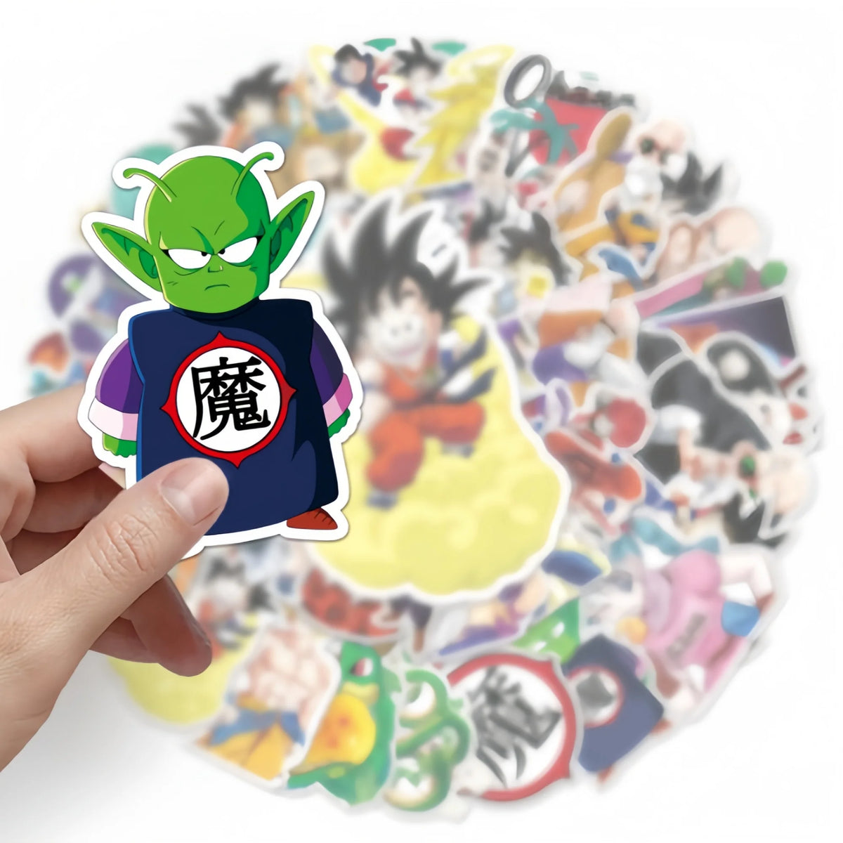 Stickers colorati Dragon Ball - Piccolo Goku e amici