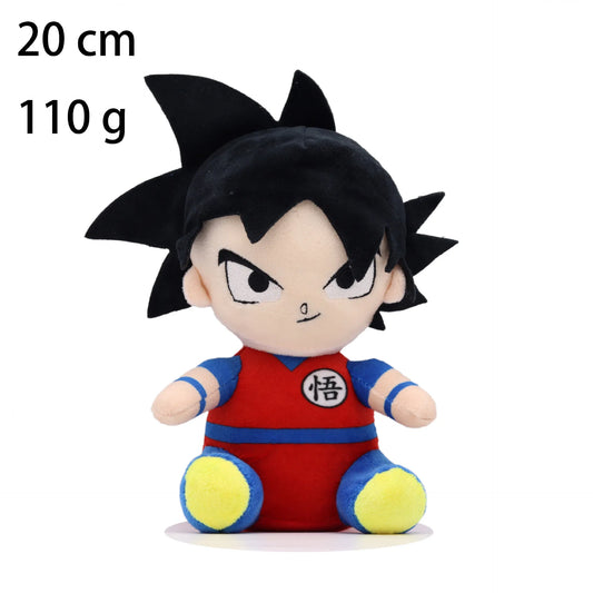 Dragon Ball pluche - Goku zit in oranje outfit