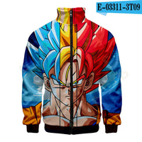 Goku Blue Super Saiyan and God