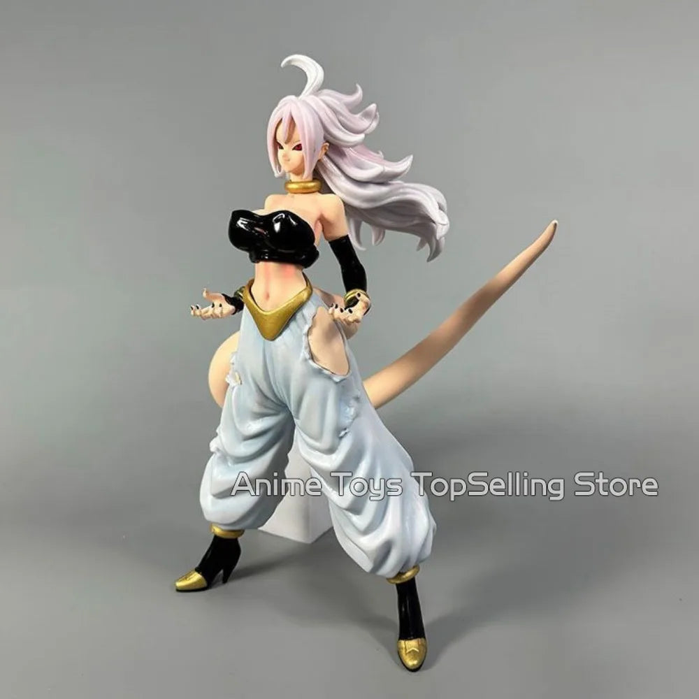 Figura Dragon Ball - Majin C21 y aura roja
