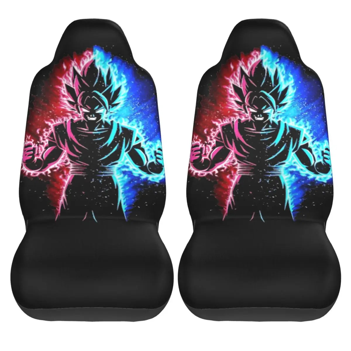 Fodere per seggiolini auto Dragon Ball - Goku e aura rossa e blu