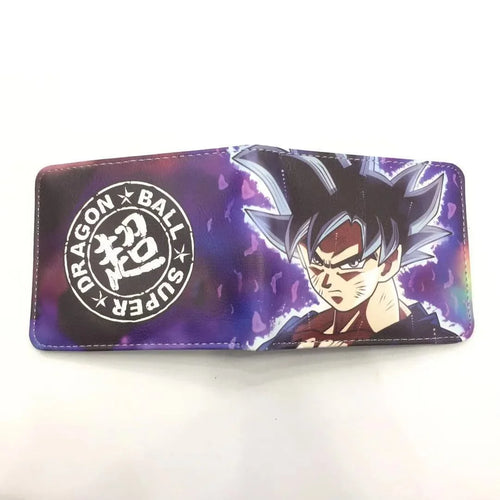 Purple Dragon Ball portemonnee - Goku Ultra Instinct en aura
