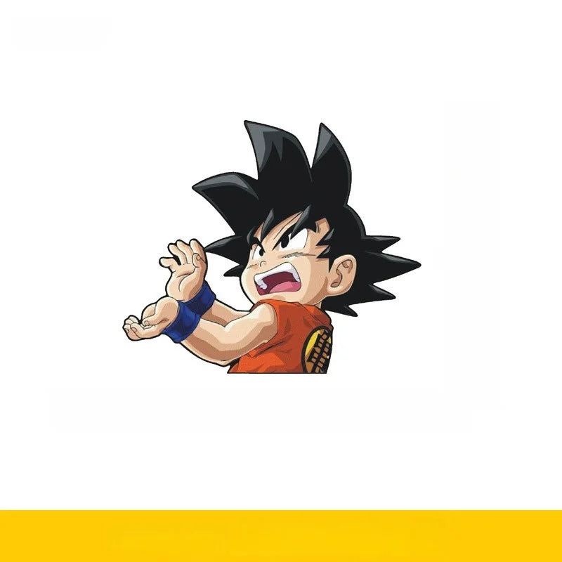 Stickers Dragon Ball - Goku bambino in varie espressioni