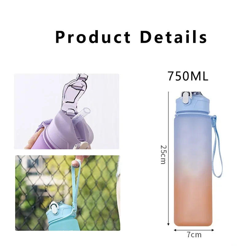 Pink Dragon Ball water bottle - Goku Ultra Instinct shirtless