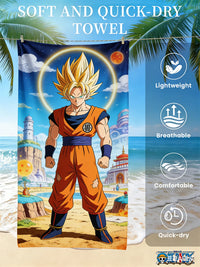 Goku Super Saiyan stehend
