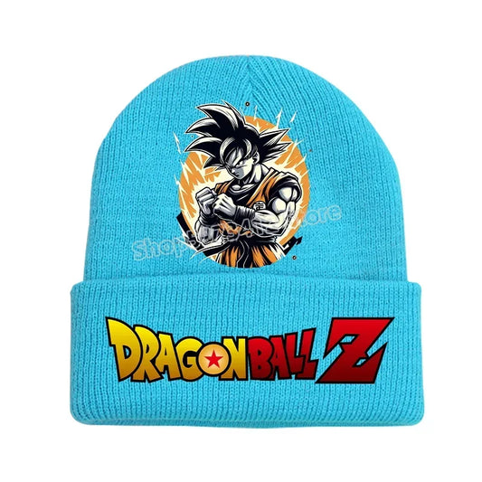 Türkis-Rückwärtskappe Dragon Ball - Schwarz-Weiß-Nachschlagewerk Goku