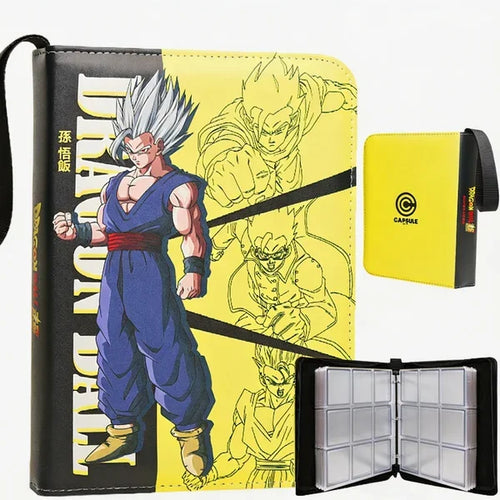 Yellow card binder Dragon Ball - Silver Hair Vegetto