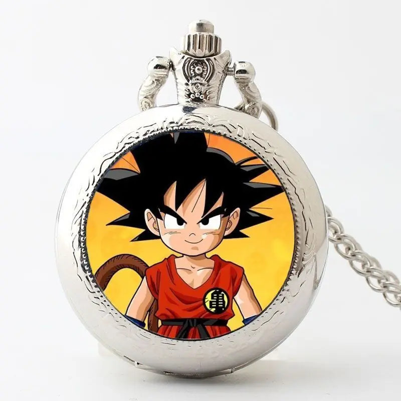 Dragon Ball zilveren zakhorloges - Goku en Vegeta
