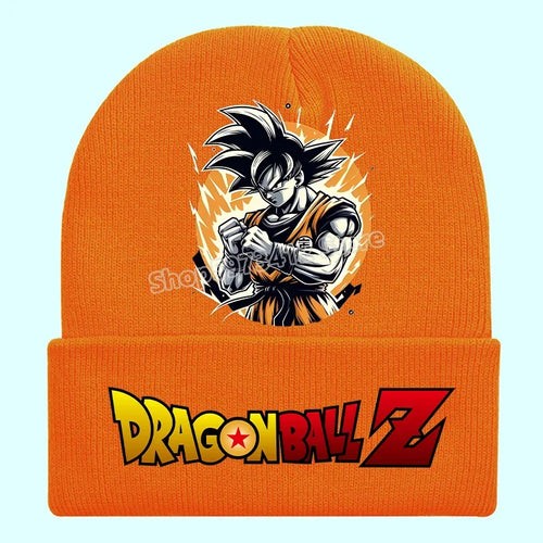 Dragon Ball orange Rückseite - Schwarz-weiß-Nachschlagewerk Goku