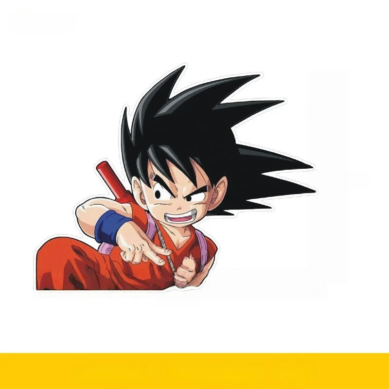 Stickers Dragon Ball - Goku bambino in varie espressioni