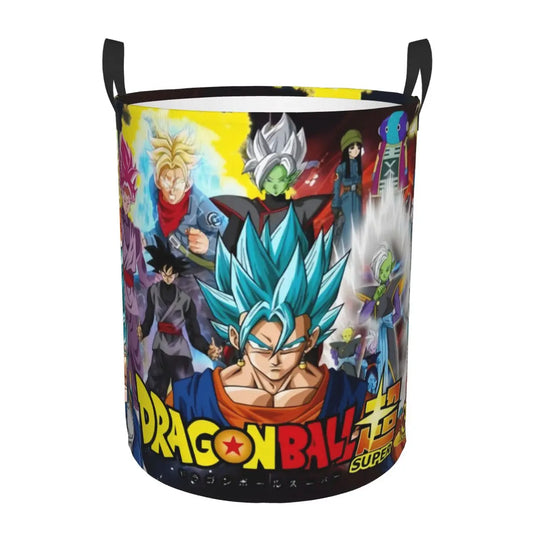 Panier à linge multicolore Dragon Ball - Goku Blue et ses adversaires