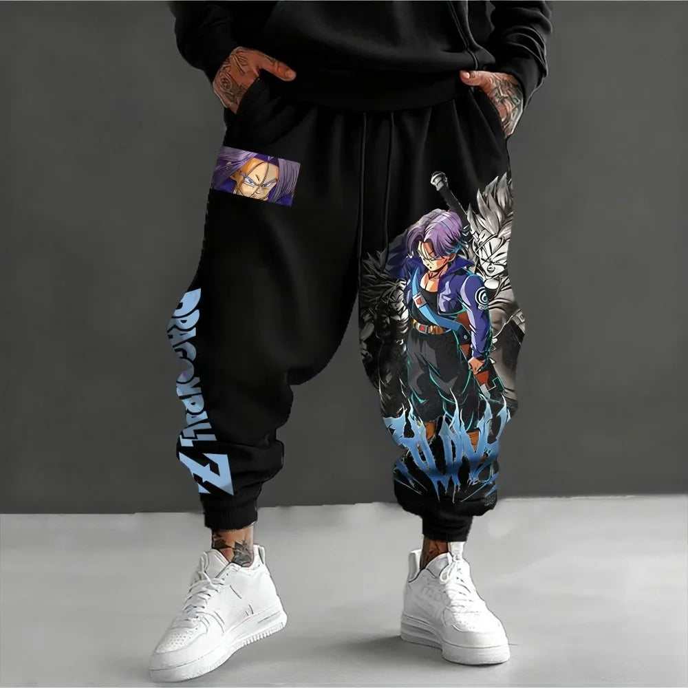 Dragon Ball Jogging - Zwaard en blauwe vlammen Trunks