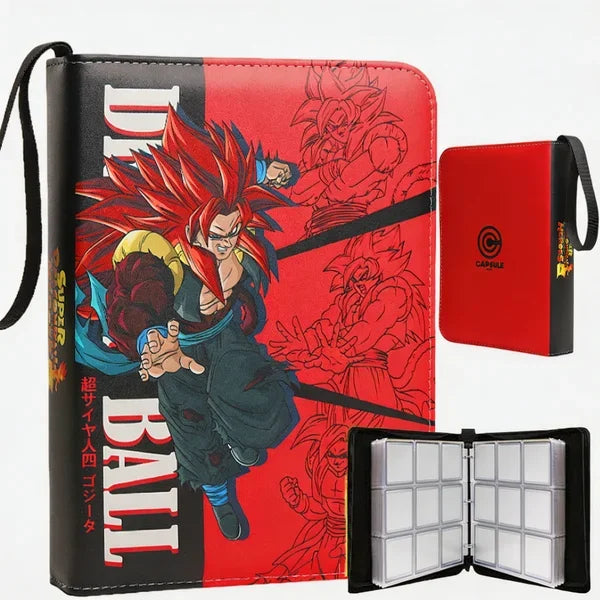 Dragon Ball roter Kartenbinder - Gogeta Super Saiyan 4 in Uhr