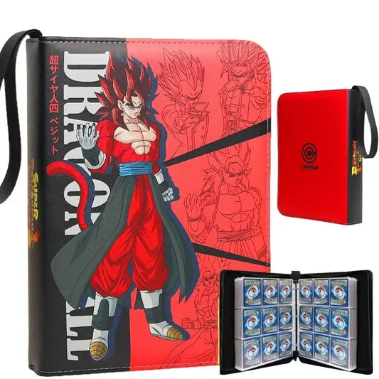Classeur à cartes rouge Dragon Ball - Vegeta Super Saiyan 4