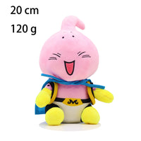 Majin Buu sitzen und lächeln