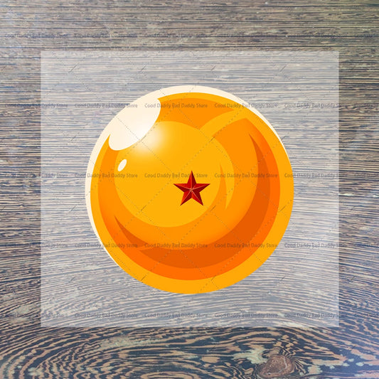 Dragon Ball Iron-on Transfer - One Star Crystal Ball