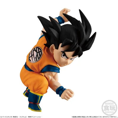 Figurine chibi Dragon Ball - Goku en tenue orange poing baissé