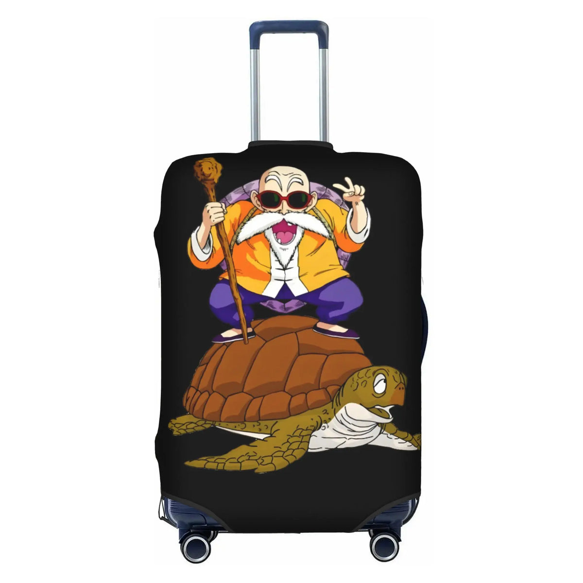 Fodera per valigia nera Dragon Ball - Maestro Muten
