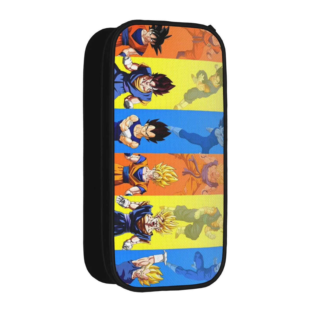 Astuccio arancione Dragon Ball - Goku bambino che corre e logo