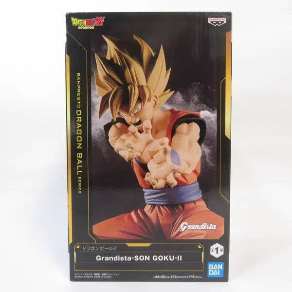 Figurine Dragon Ball - Goku Super Saiyan les mains en avant Grandista