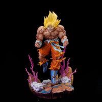 Goku mit explosiver Aura