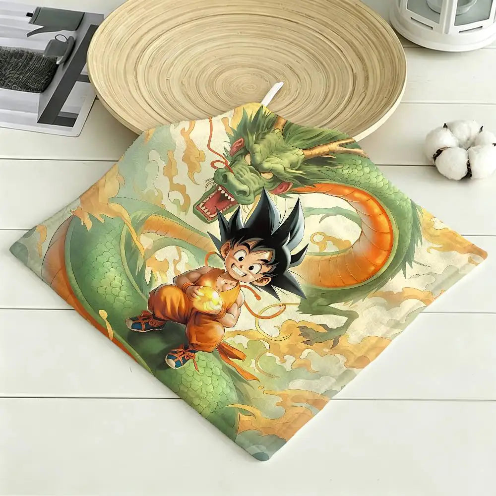 Towel to hang Dragon Ball - Goku child and Shenron