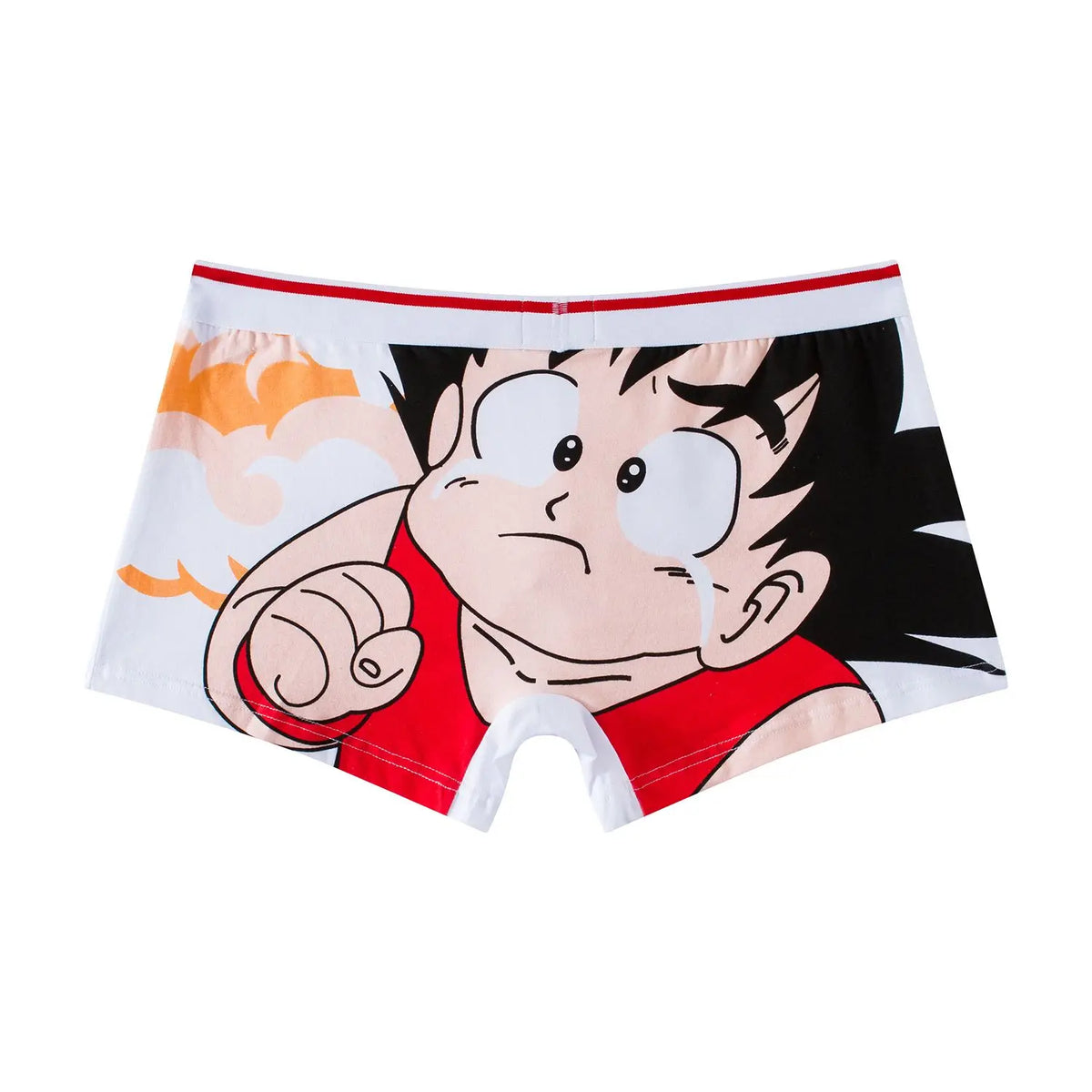 Dragon Ball printte witte boxershort - Goku voor kinderen en volwassenen