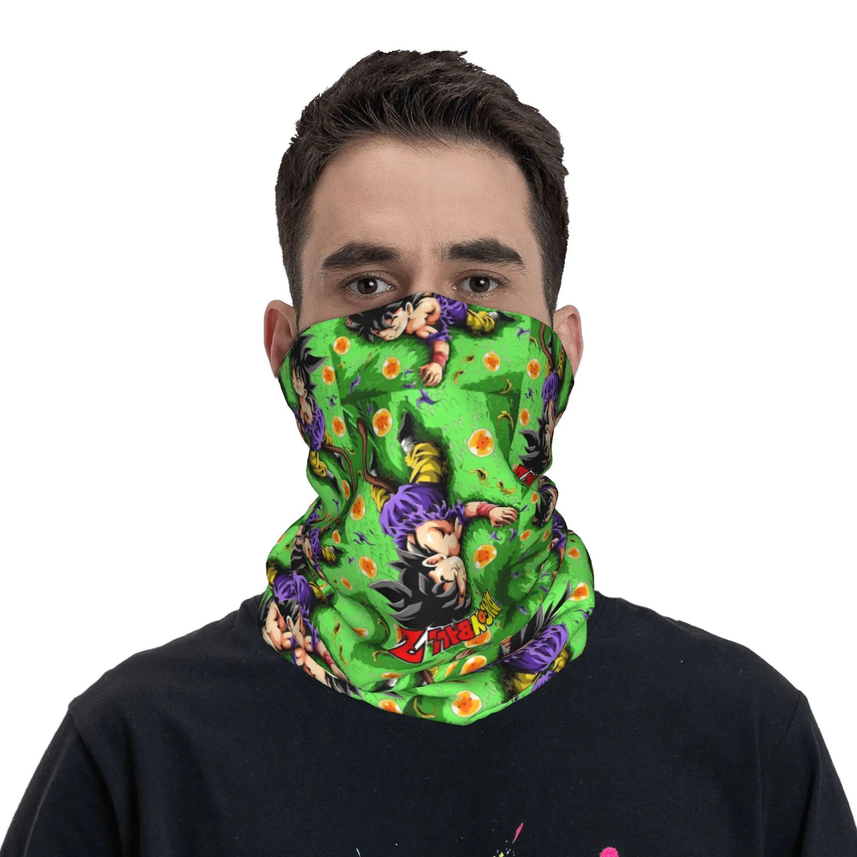 Dragon Ball Green Neck Tower - Goku Kind und kleine Kristallkugeln