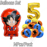 Ballons zum 5. Geburtstag — 14 Stück