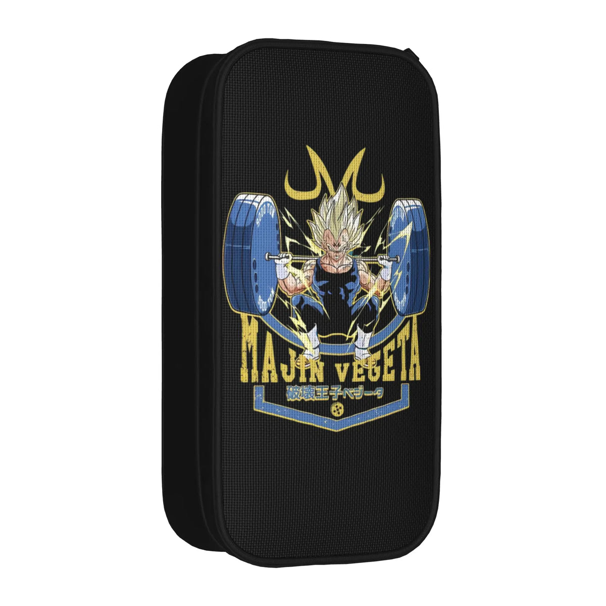 Estuche negro Dragon Ball - Vegeta Blue con el brazo extendido